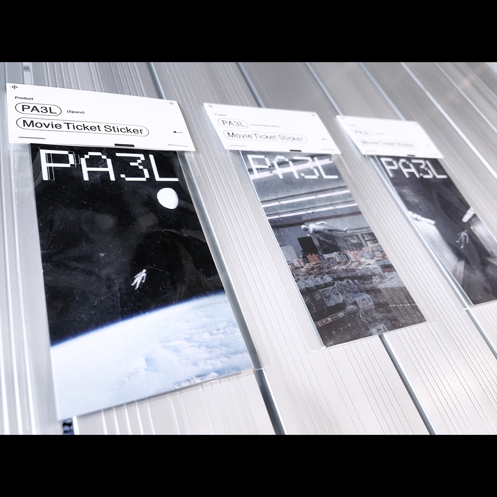 PA3L Movie Ticket Sticker (Tunnel)