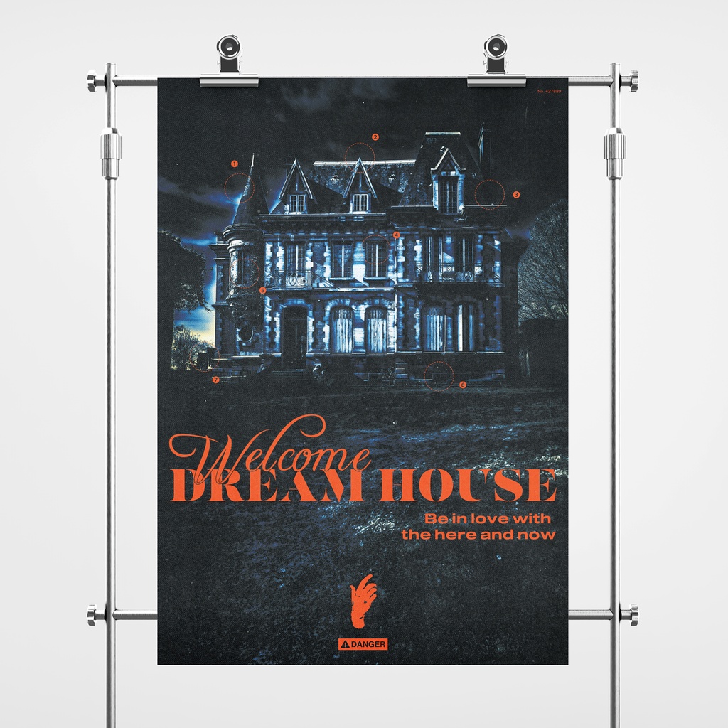 Graphic Poster "Dream House"