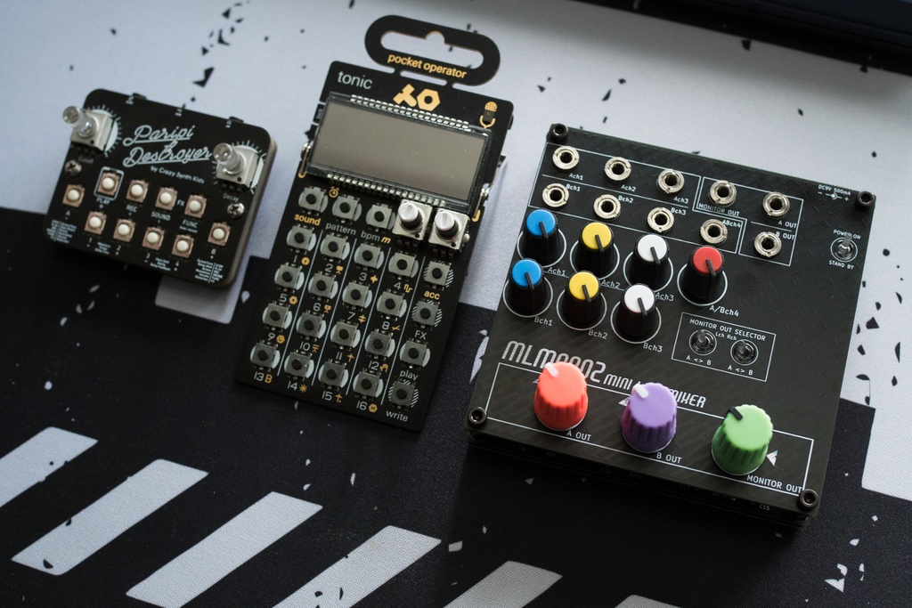 【終売】Mini Line Mixer MLM0802 PCB/Plate