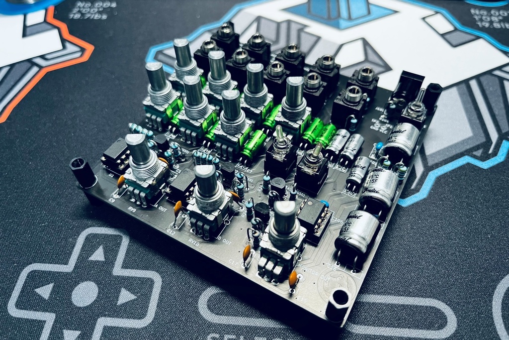 【終売】Mini Line Mixer MLM0802 PCB/Plate