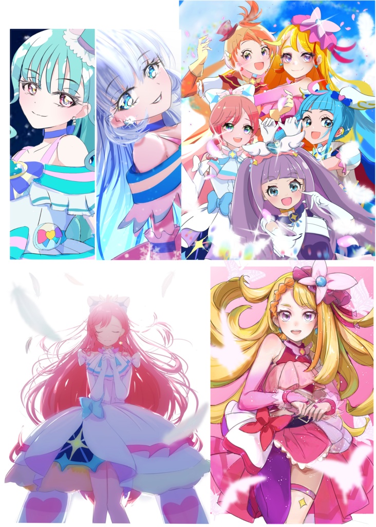 スタプリ&ひろプリ&過去イラストまとめ本