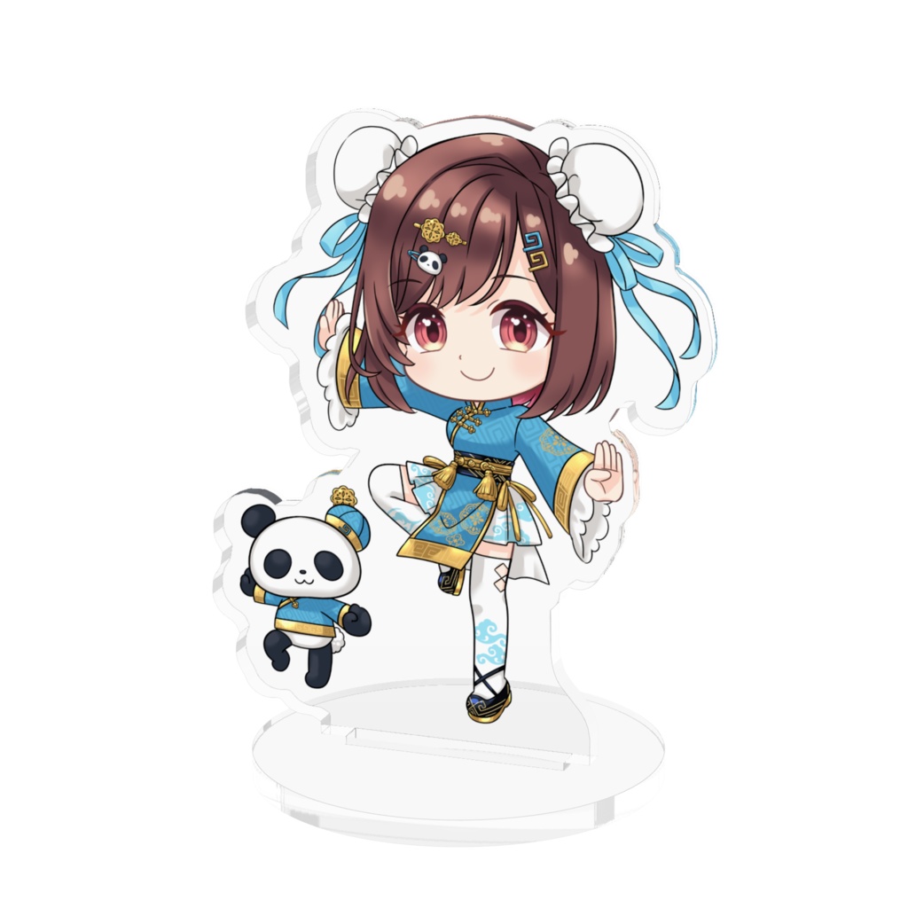 ビスケットと一緒🐼アクリルスタンド