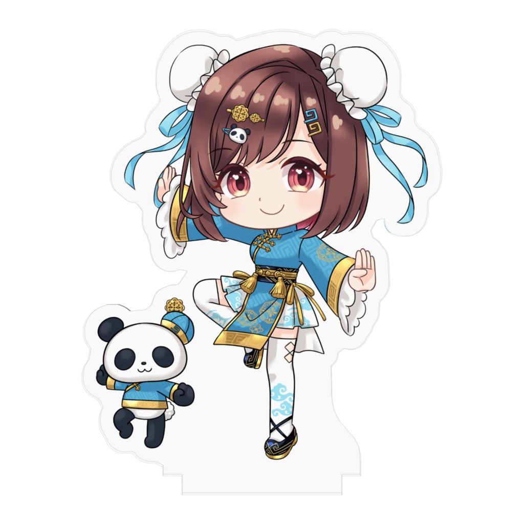 ビスケットと一緒🐼アクリルスタンド