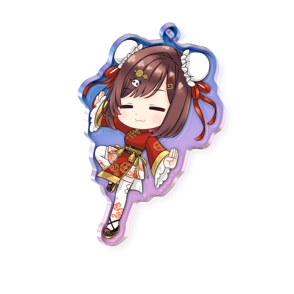 オーロラビスケットキーホルダー