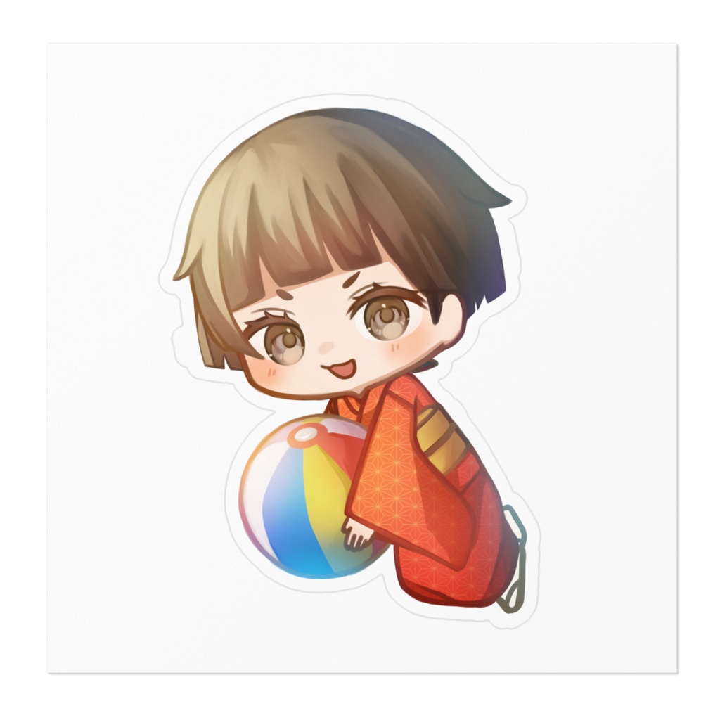 座敷童子ステッカー