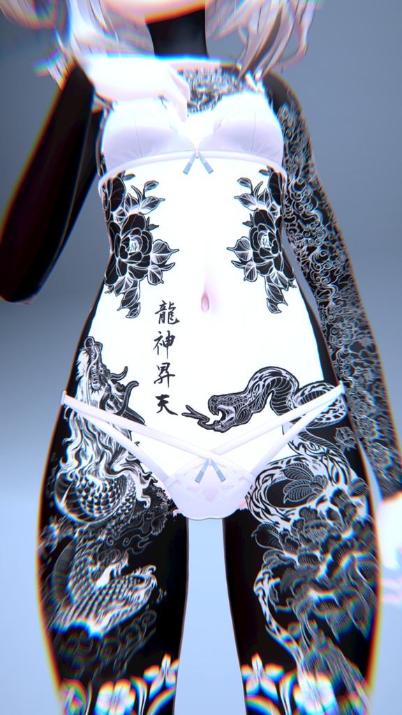 Black out japanese Tattoo Manuka 「マヌカ」 缩略图 5