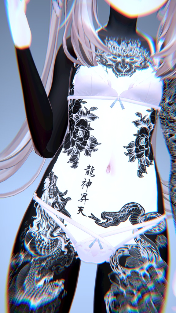 Black out japanese Tattoo Manuka 「マヌカ」 缩略图 8