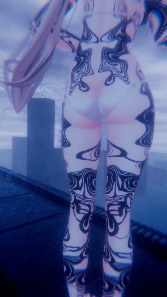 Manuka Marble Abstract Liquid 「マヌカ」/ 大理石の抽象的な液体