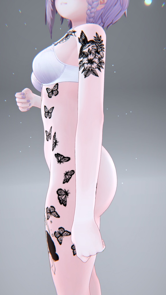 🦋Girly Tattoo Moe「萌」/ ガーリータトゥー萌え🦋