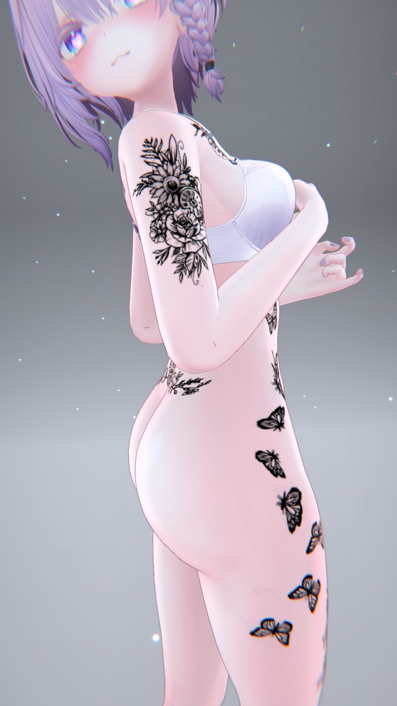 🦋Girly Tattoo Moe「萌」/ ガーリータトゥー萌え🦋