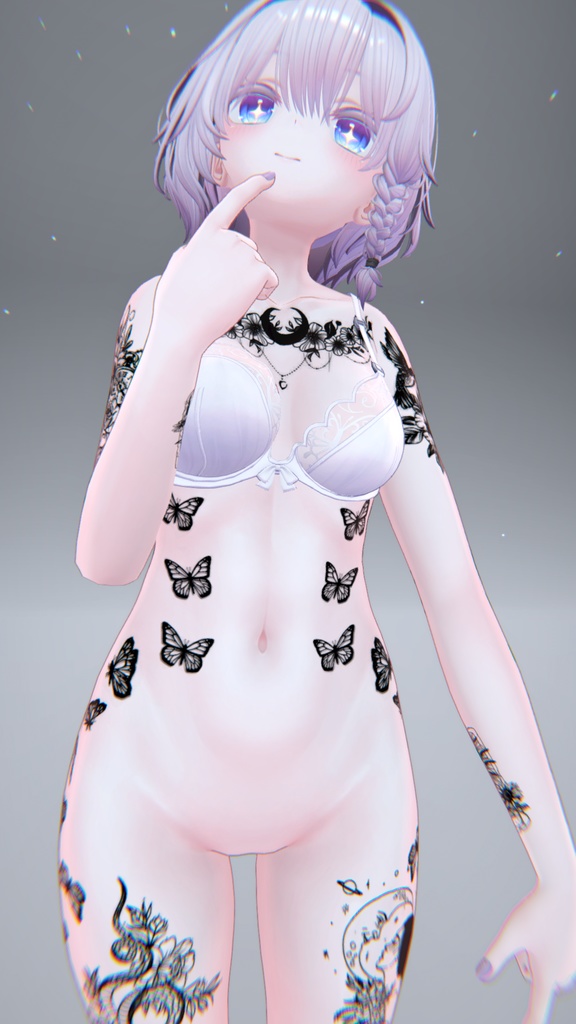 🦋Girly Tattoo Moe「萌」/ ガーリータトゥー萌え🦋