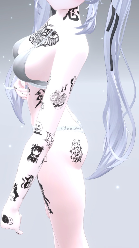 Basic Bitch Sio Tattoo / 基本的なビッチ Sio タトゥー