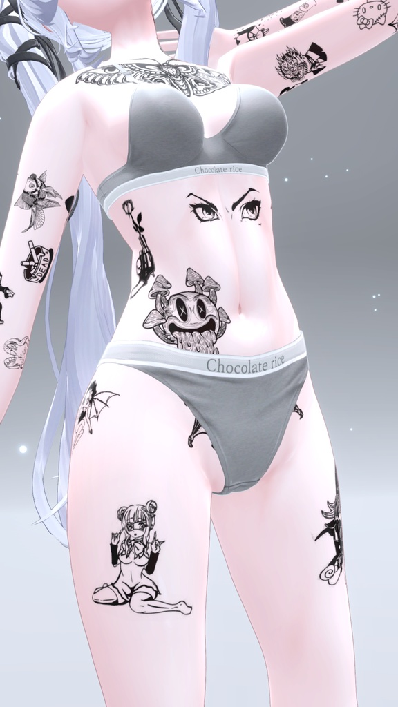 Basic Bitch Sio Tattoo / 基本的なビッチ Sio タトゥー