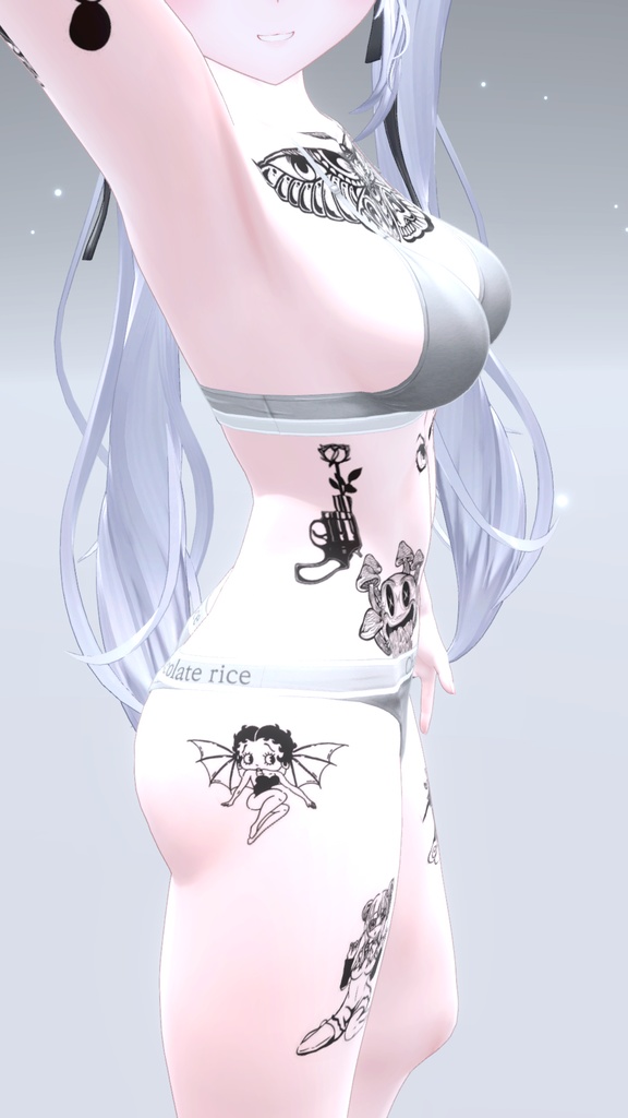 Basic Bitch Sio Tattoo / 基本的なビッチ Sio タトゥー