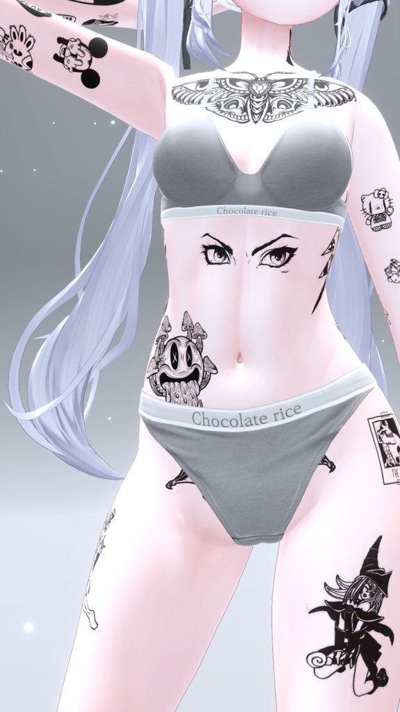 Basic Bitch Sio Tattoo / 基本的なビッチ Sio タトゥー
