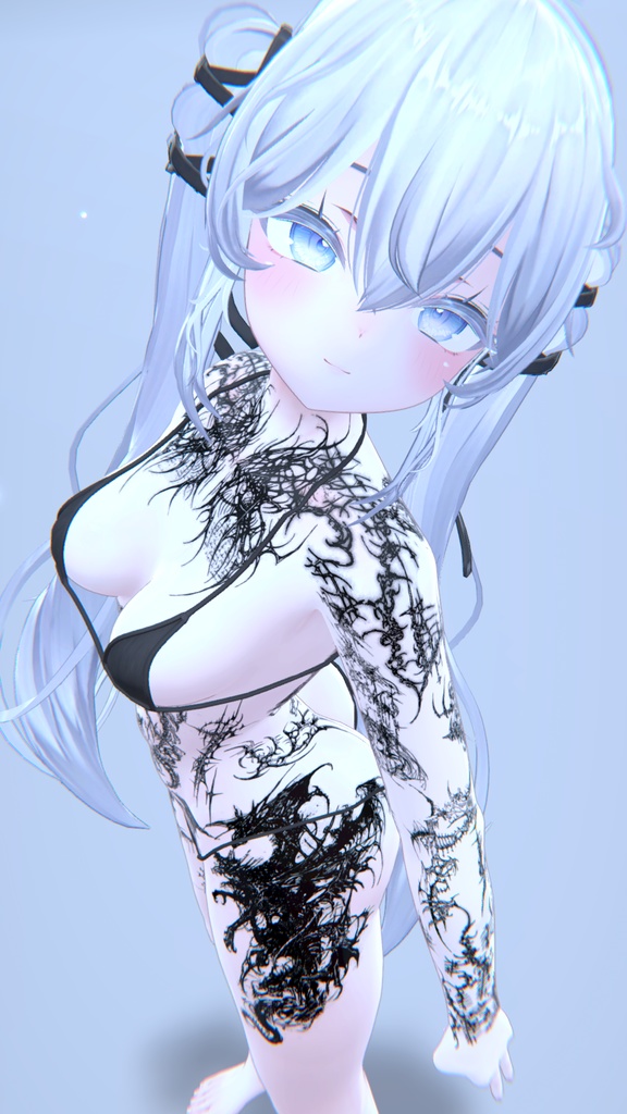 Angel CyberSigilim Sio Tattoo / エンジェルサイバーシギリムSioタトゥー