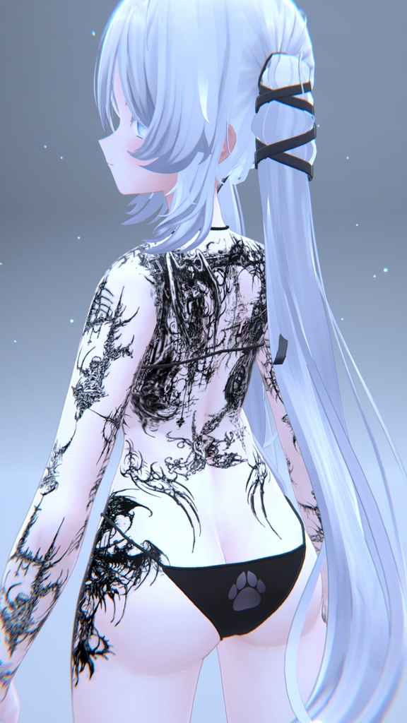Angel CyberSigilim Sio Tattoo / エンジェルサイバーシギリムSioタトゥー