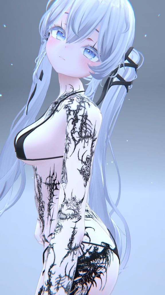 Angel CyberSigilim Sio Tattoo / エンジェルサイバーシギリムSioタトゥー
