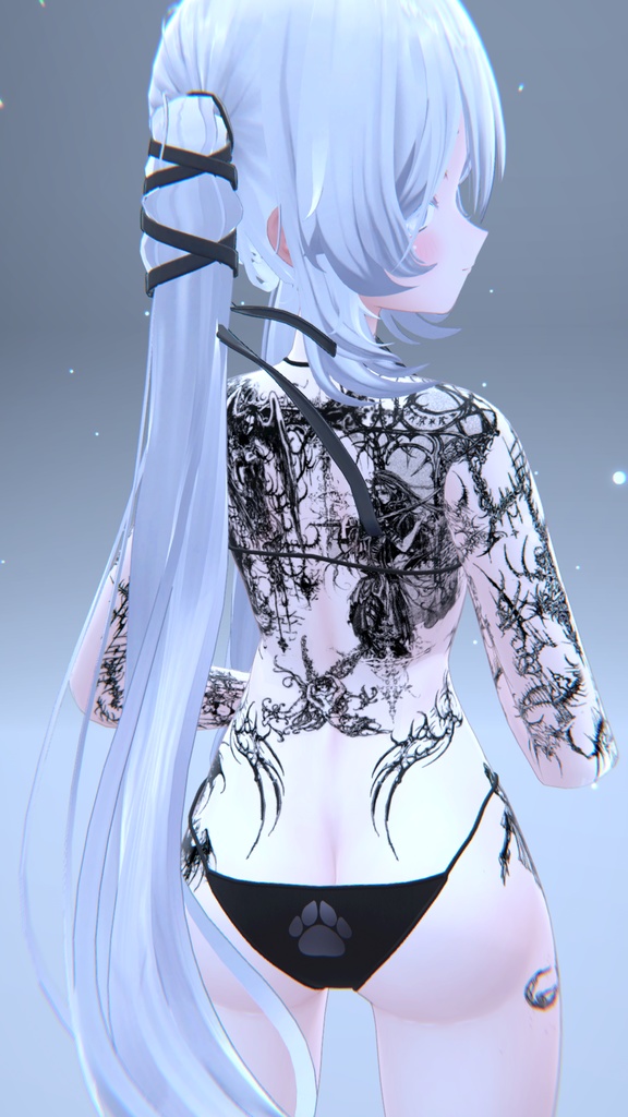 Angel CyberSigilim Sio Tattoo / エンジェルサイバーシギリムSioタトゥー