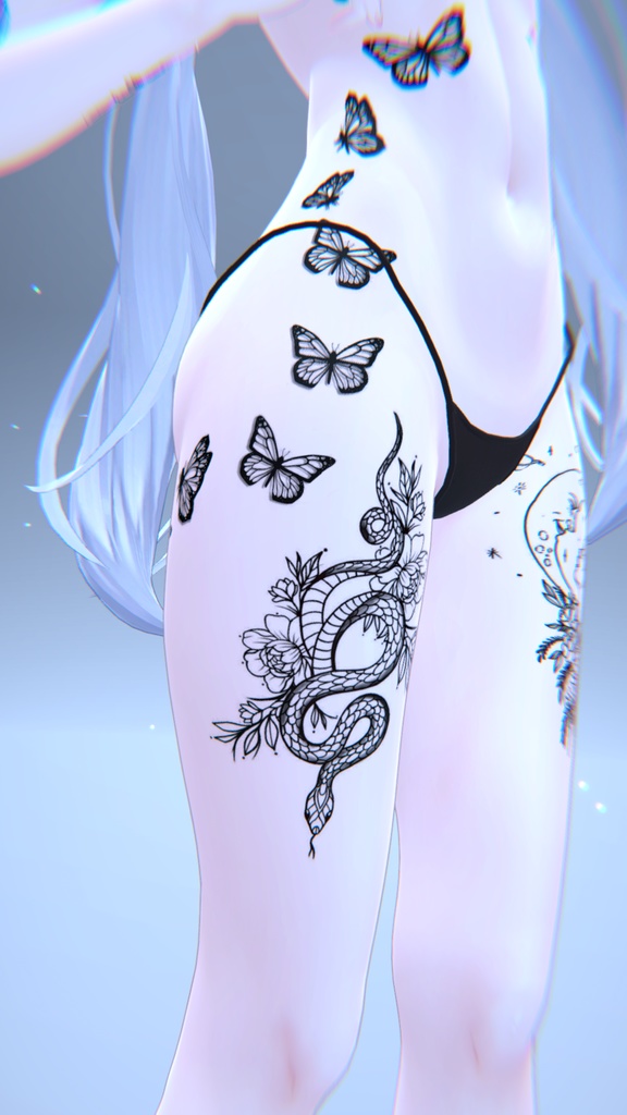 💅Girly Sio Tattoo / ガーリーSioタトゥー💅