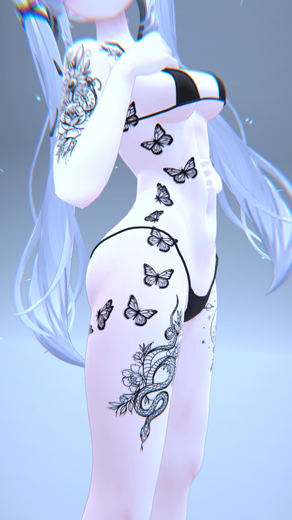💅Girly Sio Tattoo / ガーリーSioタトゥー💅
