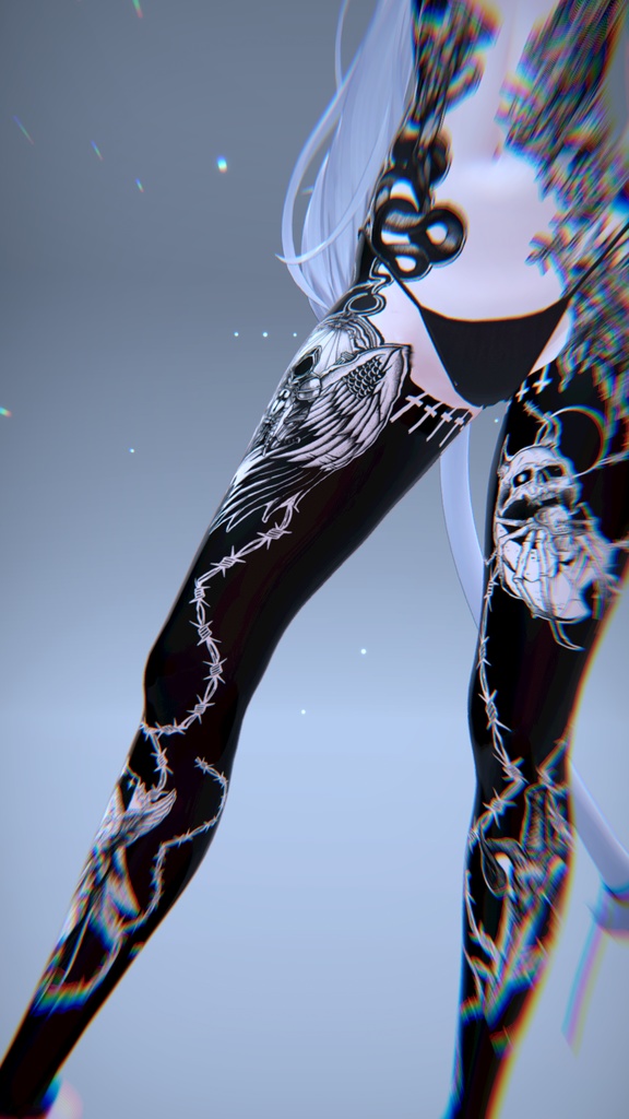 👺 Half Devil Half Angel Sio Tattoo / 半分悪魔半分天使 Sio タトゥー😇