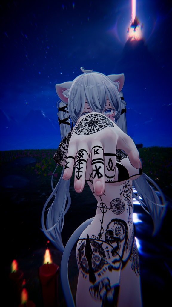 Nordic Viking Warrior SIO Tattoo / 北欧のバイキング戦士 SIO のタトゥー