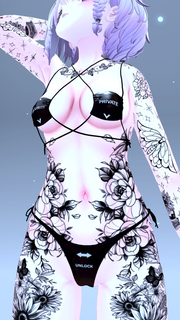 💅Girly 2.0 Moe Tattoo「萌」/ ガーリー2.0 萌えタトゥー💅