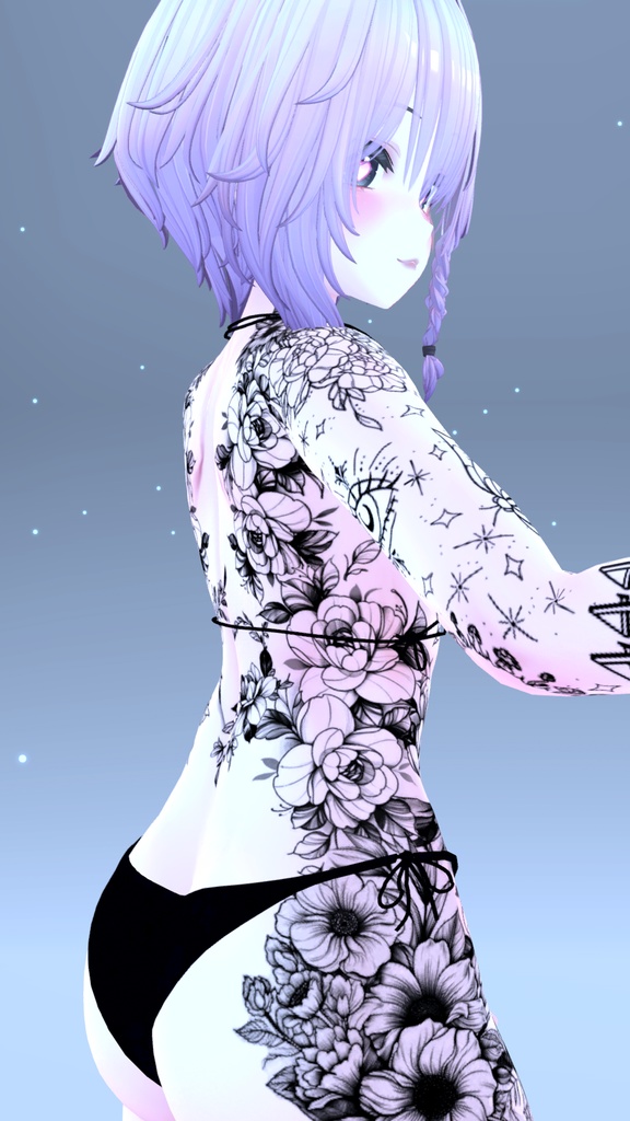 💅Girly 2.0 Moe Tattoo「萌」/ ガーリー2.0 萌えタトゥー💅