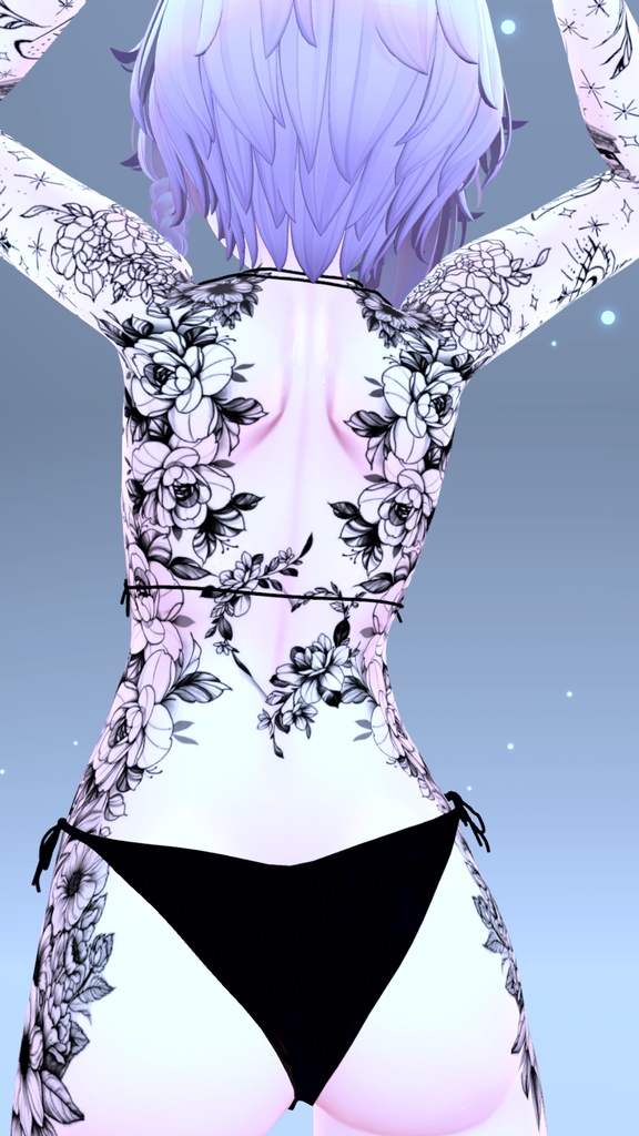 💅Girly 2.0 Moe Tattoo「萌」/ ガーリー2.0 萌えタトゥー💅