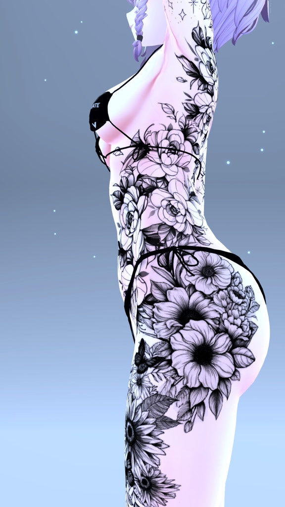 💅Girly 2.0 Moe Tattoo「萌」/ ガーリー2.0 萌えタトゥー💅