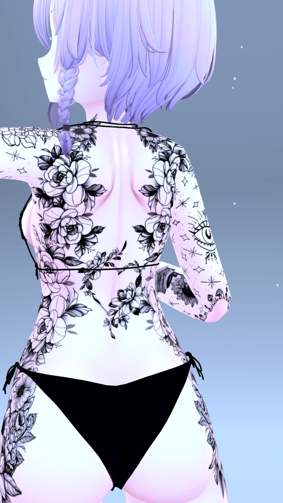 💅Girly 2.0 Moe Tattoo「萌」/ ガーリー2.0 萌えタトゥー💅