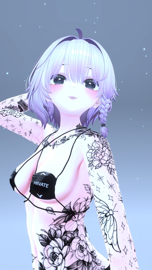 💅Girly 2.0 Moe Tattoo「萌」/ ガーリー2.0 萌えタトゥー💅