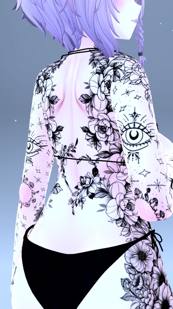 💅Girly 2.0 Moe Tattoo「萌」/ ガーリー2.0 萌えタトゥー💅