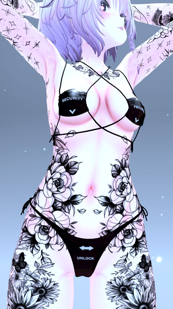 💅Girly 2.0 Moe Tattoo「萌」/ ガーリー2.0 萌えタトゥー💅