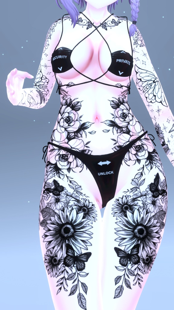 💅Girly 2.0 Moe Tattoo「萌」/ ガーリー2.0 萌えタトゥー💅