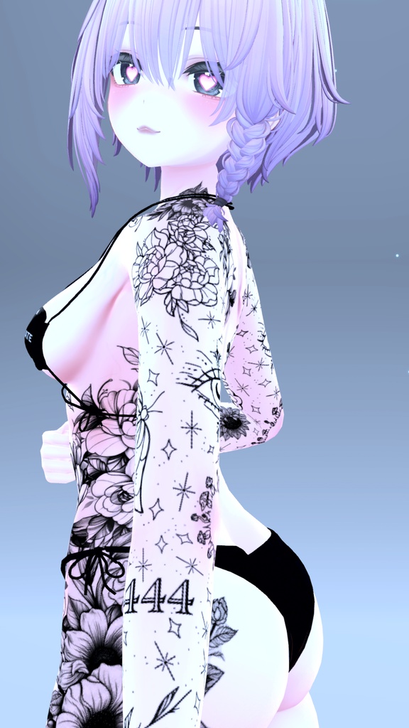 💅Girly 2.0 Moe Tattoo「萌」/ ガーリー2.0 萌えタトゥー💅