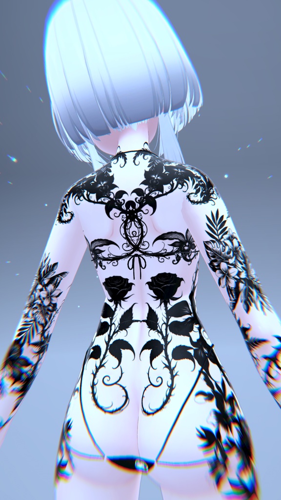 🖤🌹BlackRose SIO Tattoo / ブラックローズSIOタトゥー🖤🌹