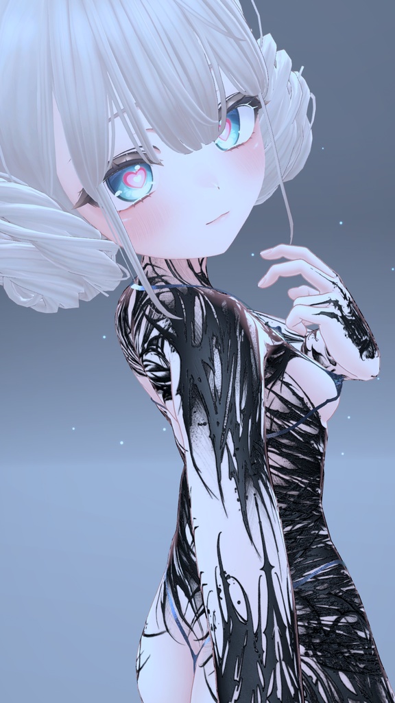 ✡😈Manuka GothicDevil Tattoo MatCap/ マヌカ ゴシック デビル タトゥー マットキャップ✡😈