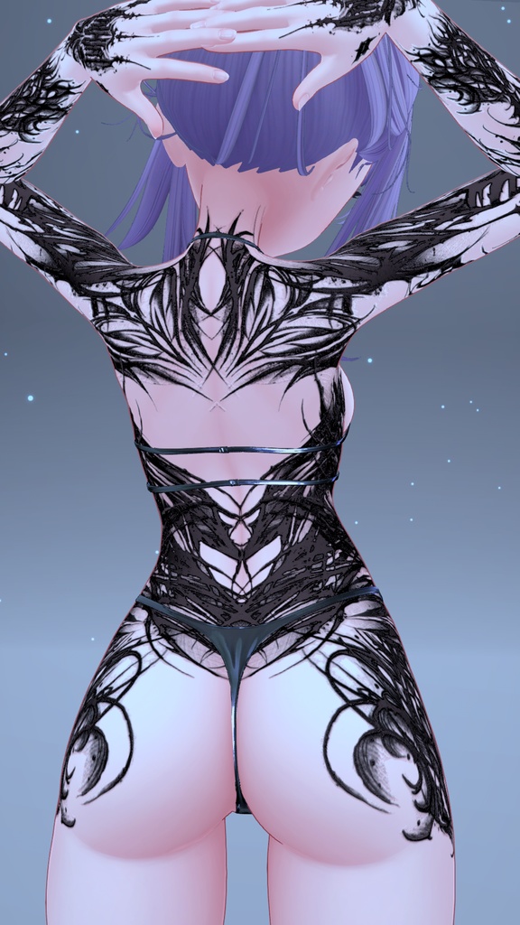 ✡😈Airi GothicDevil Tattoo NormalMap / あいり ゴシック 悪魔 タトゥー ノーマルマップ✡😈