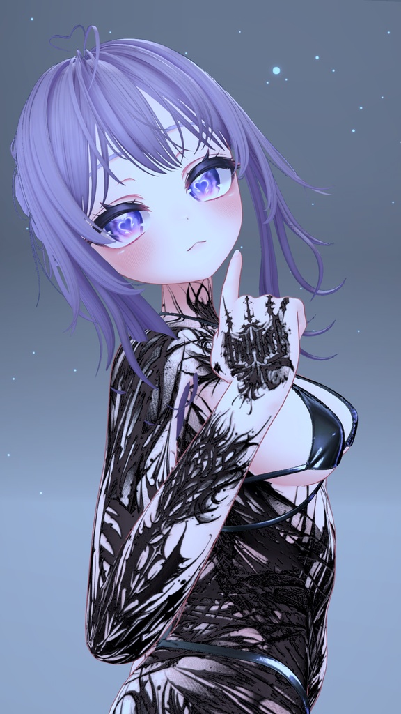 ✡😈Airi GothicDevil Tattoo NormalMap / あいり ゴシック 悪魔 タトゥー ノーマルマップ✡😈