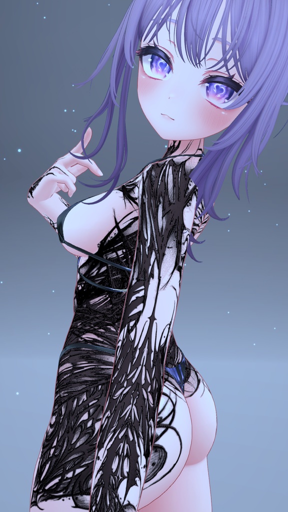 ✡😈Airi GothicDevil Tattoo NormalMap / あいり ゴシック 悪魔 タトゥー ノーマルマップ✡😈