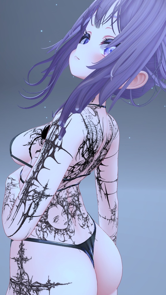 💀Angel Cybersigilism AIRI Tattoo / エンジェルサイバーシジリズムAIRIタトゥー💀