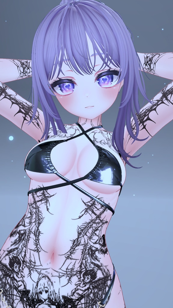 💀Angel Cybersigilism AIRI Tattoo / エンジェルサイバーシジリズムAIRIタトゥー💀