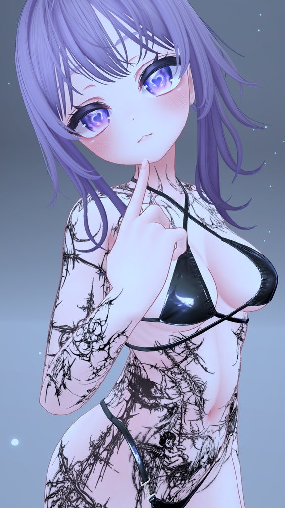 💀Angel Cybersigilism AIRI Tattoo / エンジェルサイバーシジリズムAIRIタトゥー💀