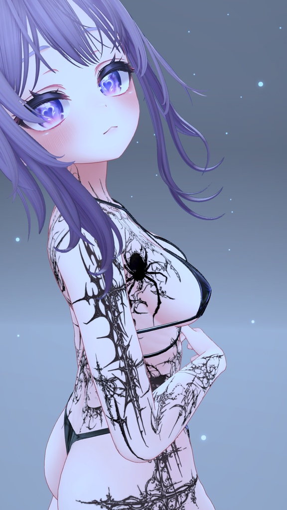 💀Angel Cybersigilism AIRI Tattoo / エンジェルサイバーシジリズムAIRIタトゥー💀