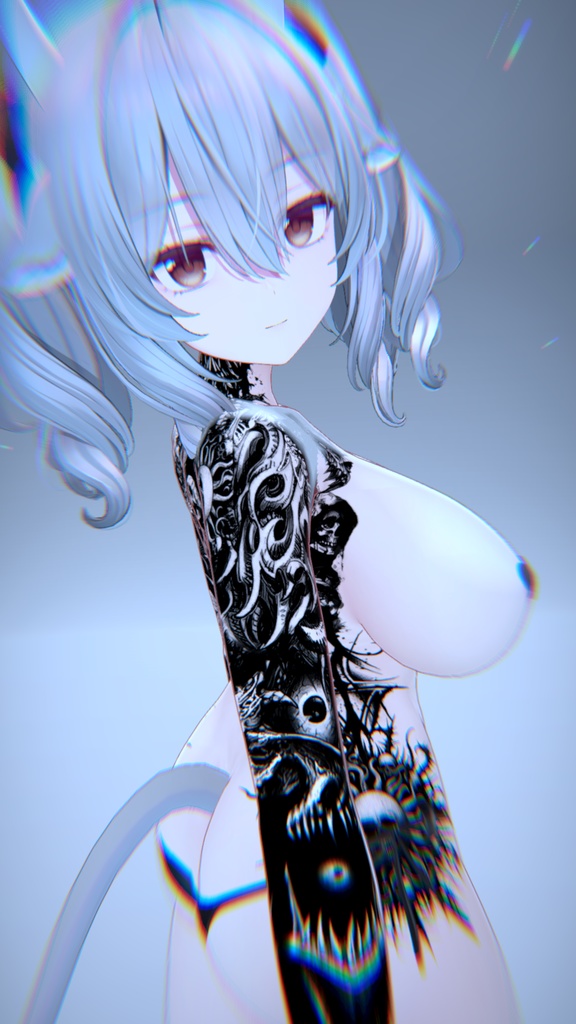 🩸✡Black Sun Ritual Tattoo Pack /ブラックサンリチュアルタトゥーパック 7 Avatars✡🩸