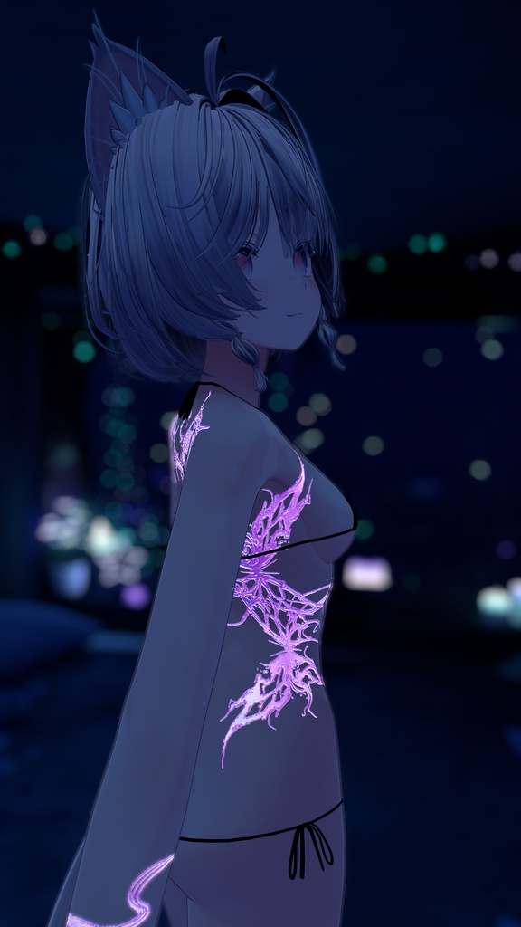 🐉Amethyst Dragon Tattoo Pack / アメジストドラゴンタトゥーパック🐉