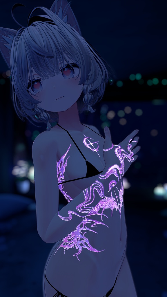 🐉Amethyst Dragon Tattoo Pack / アメジストドラゴンタトゥーパック🐉