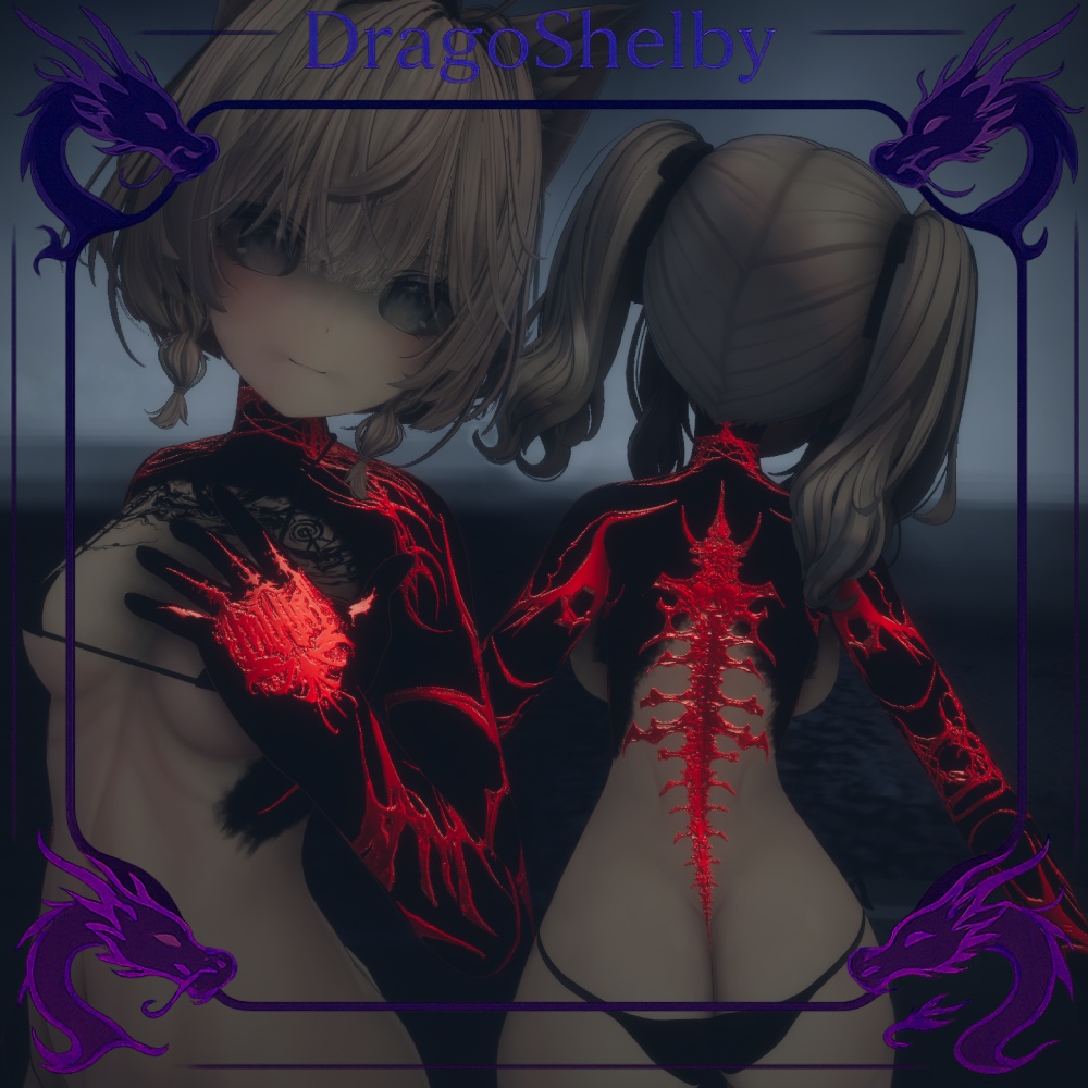 Crimson Infection Pack Tattoo / クリムゾン感染パックタトゥー
